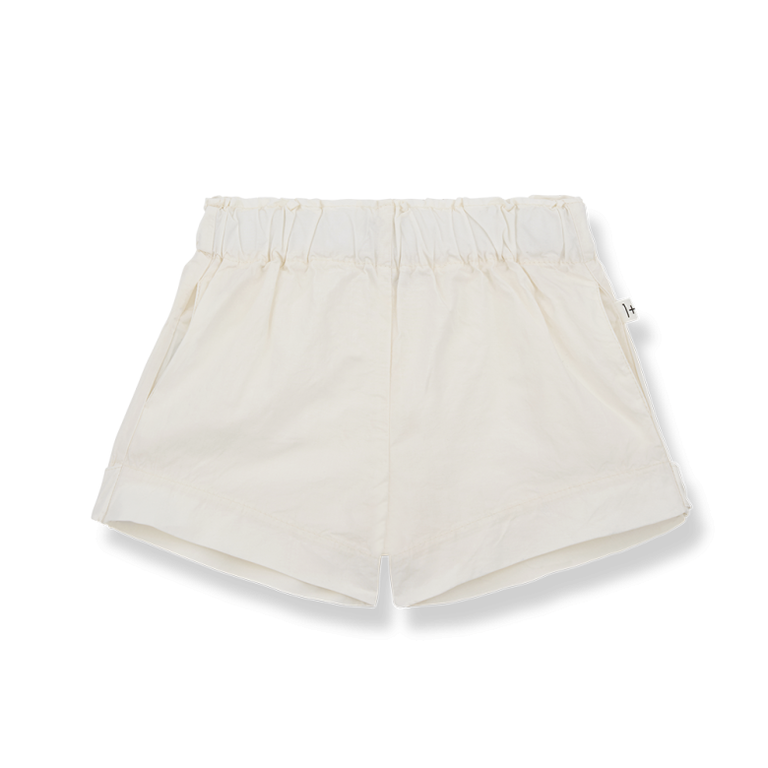 1+ in the family 1+ IN THE FAMILY korte broek baby Lara off white wit