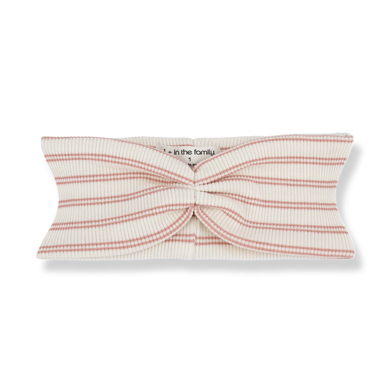 1+ in the family 1+ IN THE FAMILY haarband baby Candela bandeau Coral roze