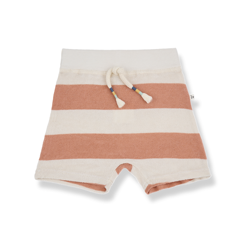 1+ in the family 1+ IN THE FAMILY korte broek baby Alessandro Coral roze
