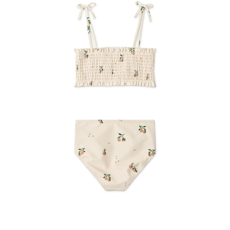 LIEWOOD Mikaela Printed Bikini Set | Peach / Sea shell | Bikini