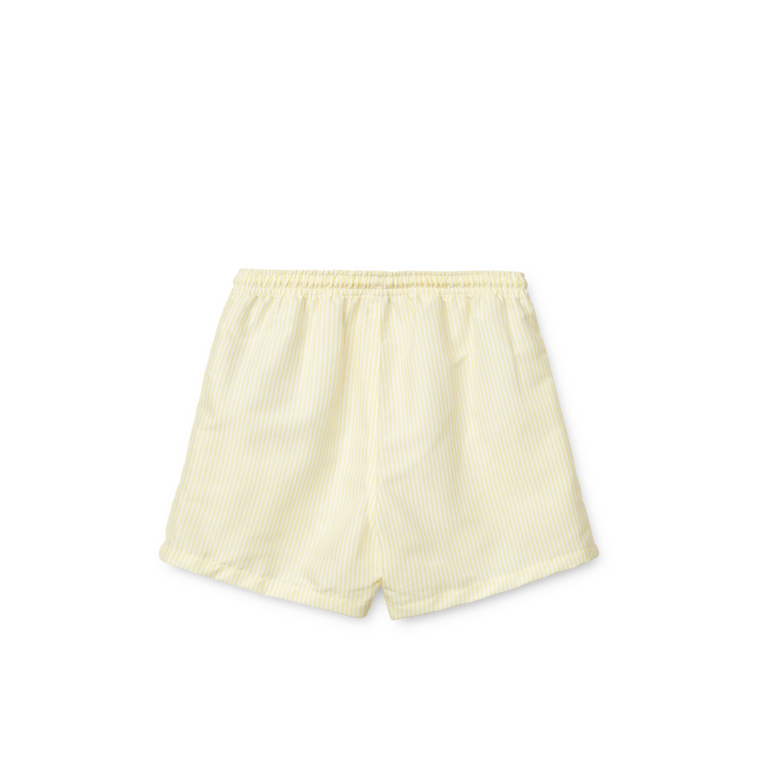 LIEWOOD Duke Printed Board Shorts | Stripe Lemonade | Zwembroek