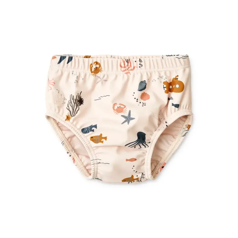 LIEWOOD LIEWOOD zwembroek Baby Anthony Sea Creature Sandy (zand)