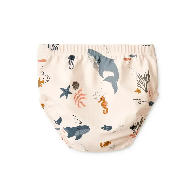 LIEWOOD LIEWOOD zwembroek Baby Anthony Sea Creature Sandy (zand)