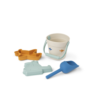 LIEWOOD Kit Mini Aviator Beach Set | Aviator / Ecru