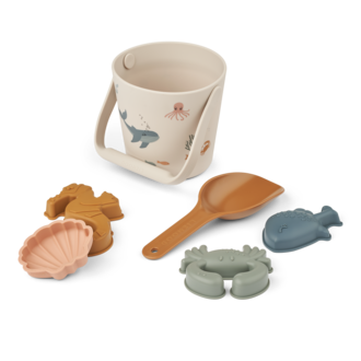 LIEWOOD Gilma Sea Creature Beach Set | Sea creature / Sandy LIEWOOD Gilma Sea Creature Beach Set | Sea creature / Sandy