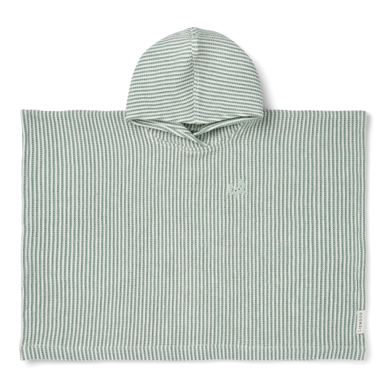 LIEWOOD LIEWOOD Paco poncho gestreept Peppermint