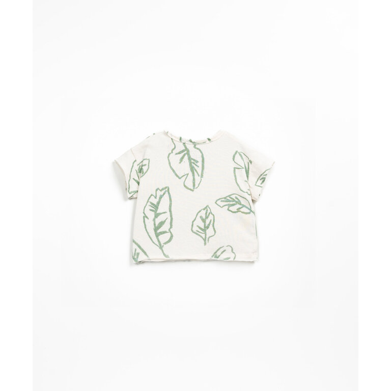 PLAY UP PLAY UP T-shirt jongen Gres met print (beige)