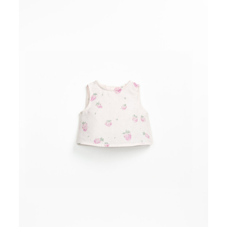 PLAY UP PLAY UP shirt kind Gres Morangos (roze print)