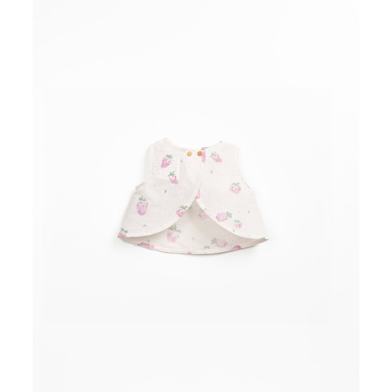 PLAY UP PLAY UP shirt kind Gres Morangos (roze print)