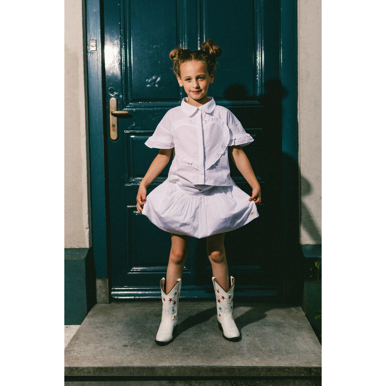 Labo de Colores Clara | Skirt laces | White