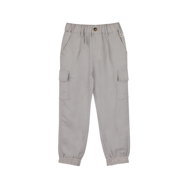 Baje Studio Boco | Cargo pants linen | Taupe Clay