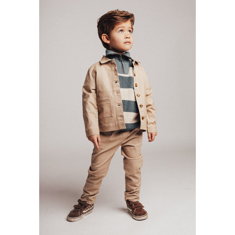 Baje Studio Ameix | Cargo jacket | Taupe Clay