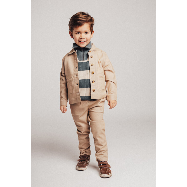 Baje Studio Ameix | Cargo jacket | Taupe Clay