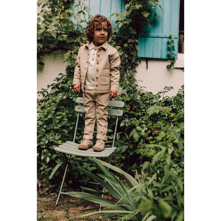 Baje Studio Ameix | Cargo jacket | Taupe Clay