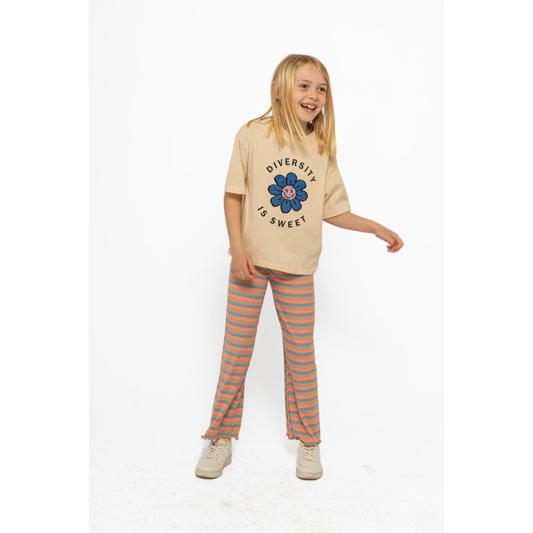 The New The New shirt kind Ninette OS S/S Tee Bright White (wit)