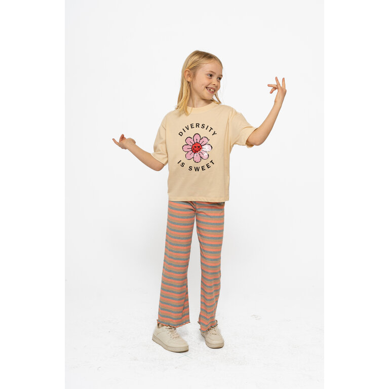 The New The New shirt kind Ninette OS S/S Tee Bright White (wit)