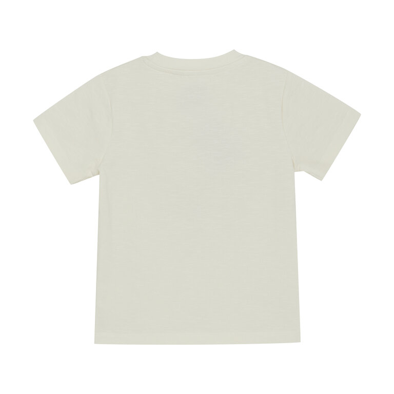 Huttelihut Huttelihut T-shirt jongen SS Antique White (gebroken wit)