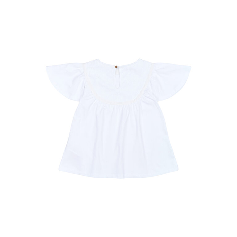 The New The New top kind Navalia S/S Top Bright White (wit)