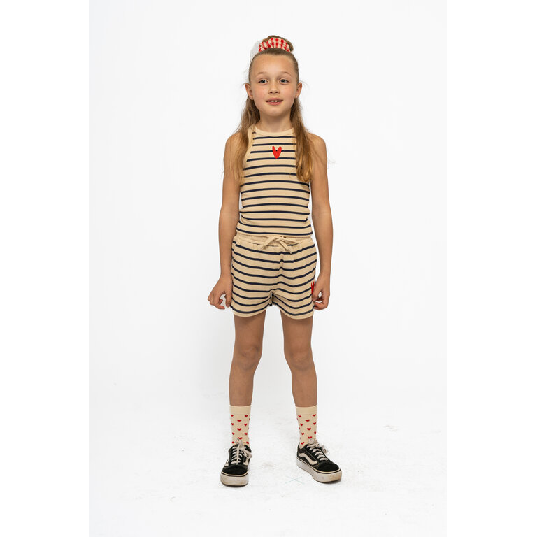 The New Nil Short S_L Top | Mood Indigo Striped