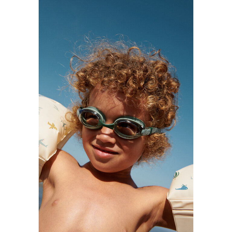 LIEWOOD LIEWOOD duikbril Titas Goggles Peppermint Garden Green groen