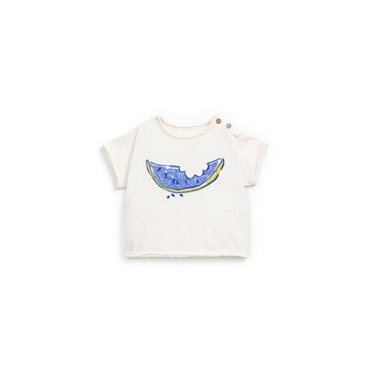 PLAY UP PLAY UP T-shirt jongen Gres (beige)
