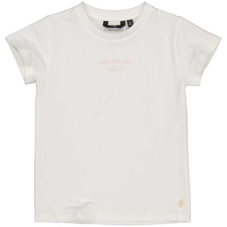 Levv LEVV shirt meisje Selma T-shirt Off White crème