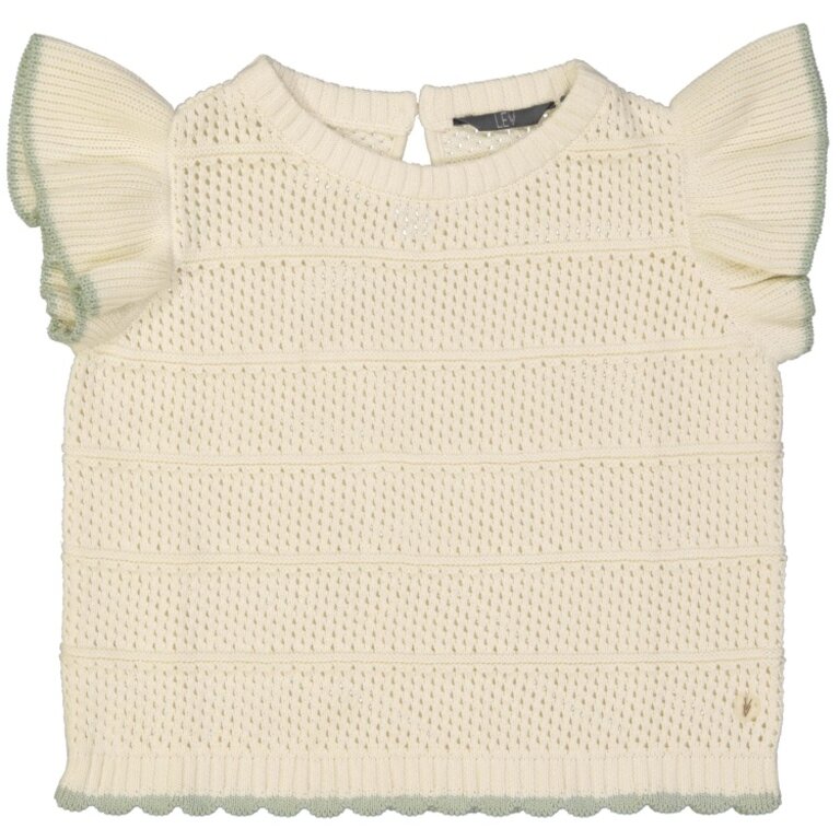 Levv LEVV shirt meisje Shenna T-shirt Off White crème