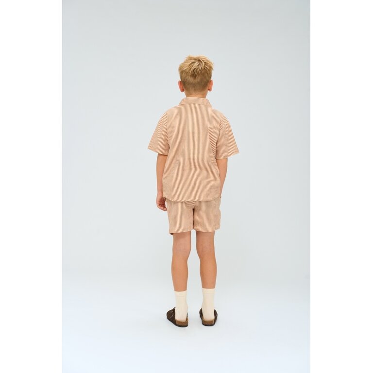 The New The New korte broek kind Ollie Short (gestreept)