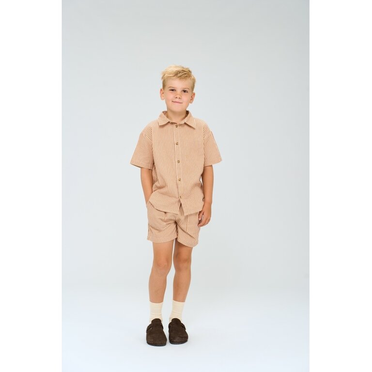 The New The New korte broek kind Ollie Short (gestreept)