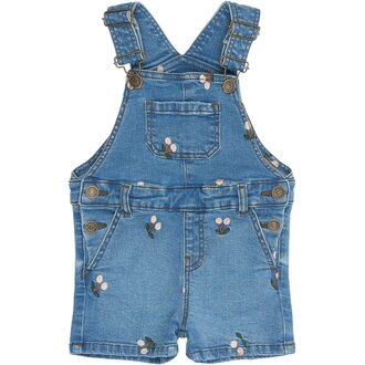 The New The New Siblings Short Denim Dungarees