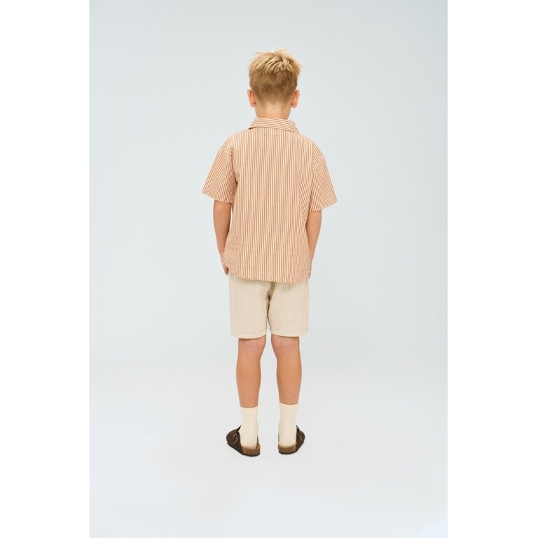 The New The New korte broek kind Omer Short (linnen)