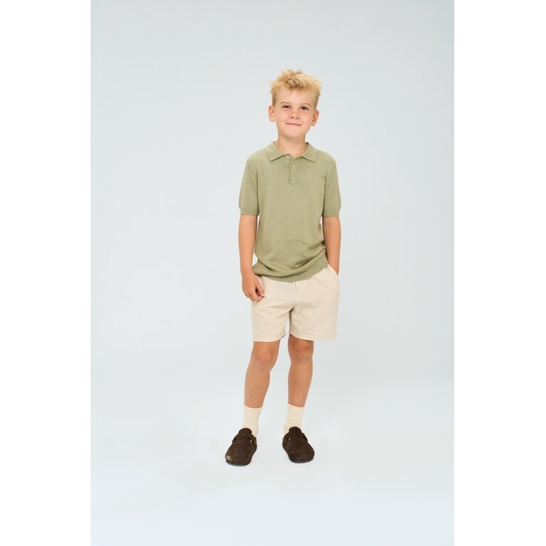 The New The New korte broek kind Omer Short (linnen)