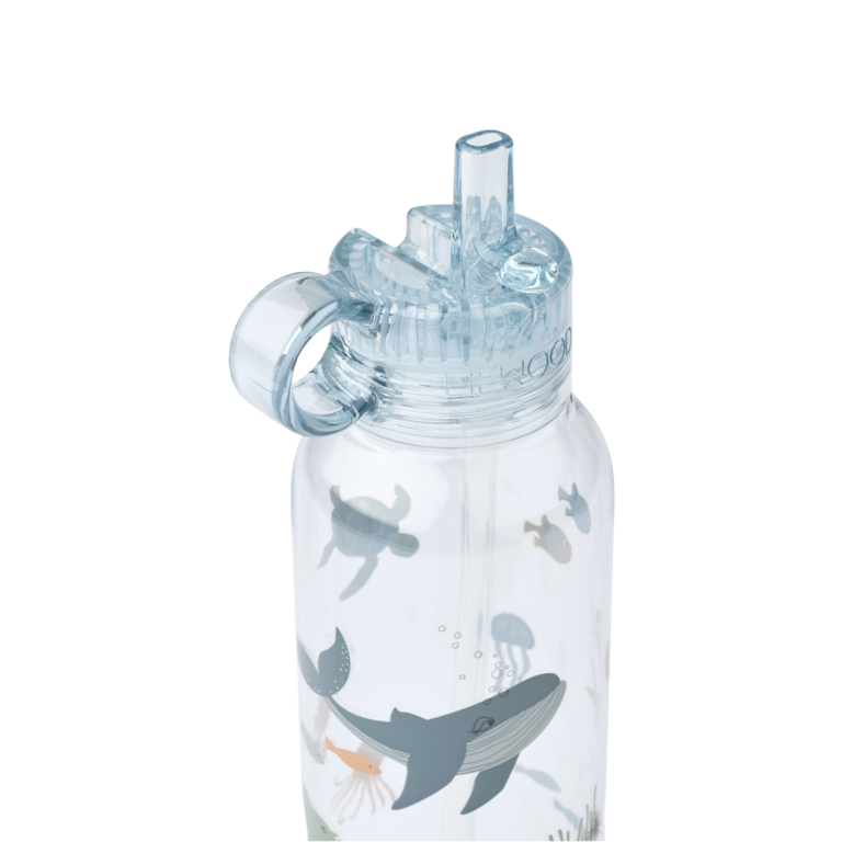 LIEWOOD LIEWOOD Yang tritan waterfles 500 ml Sea Creature Sandy / Zand met print drinkfles