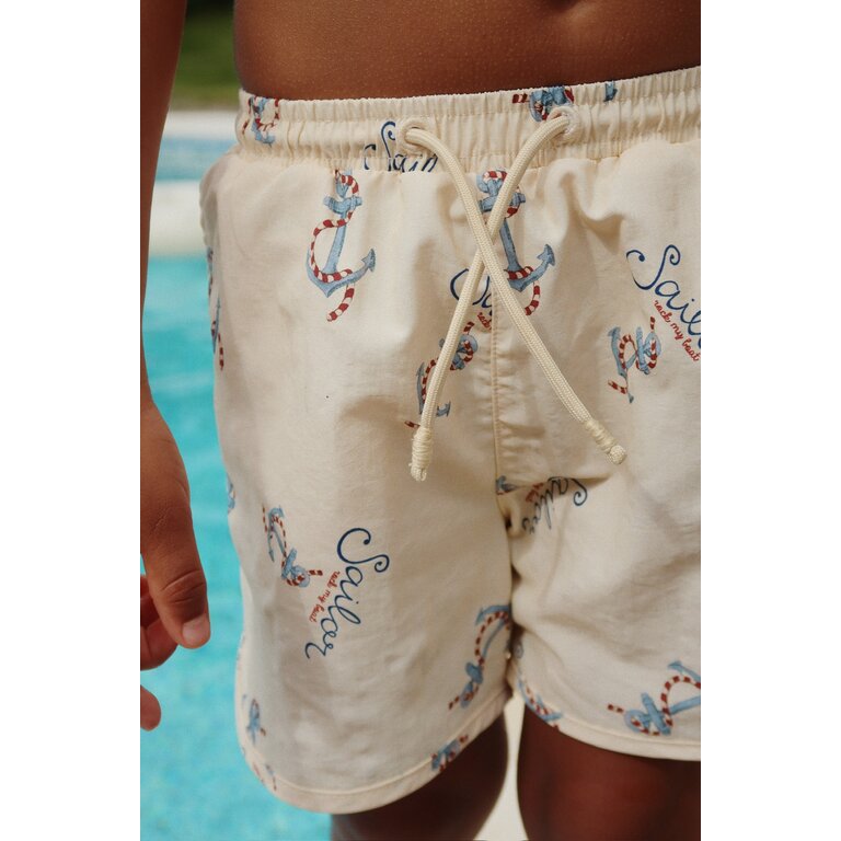 Konges Sl??jd Asnou Swim Short | Rock my Boat | Zwembroek