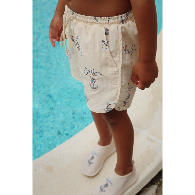 Konges Sl??jd Asnou Swim Short | Rock my Boat | Zwembroek