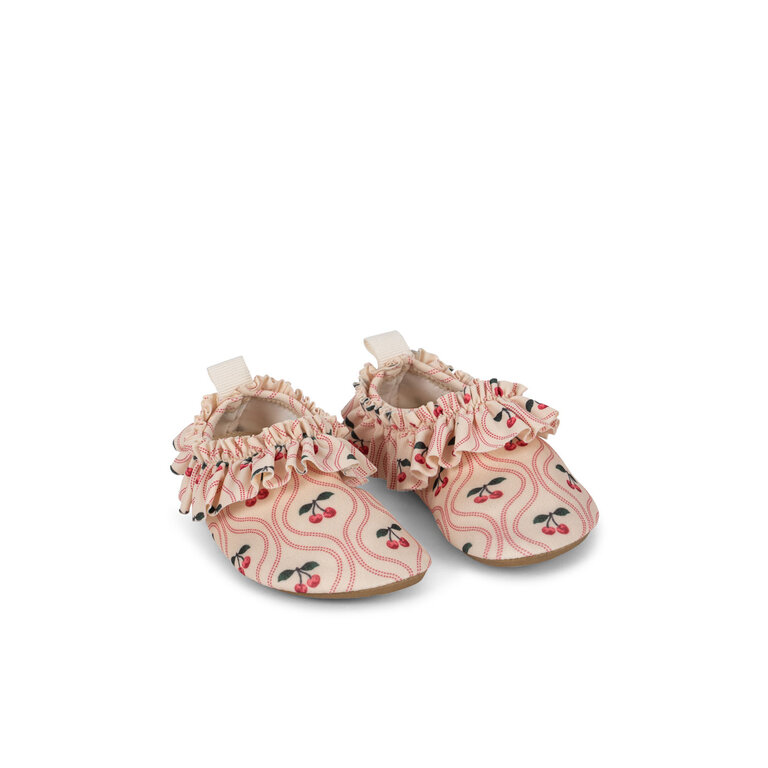 Konges Sl??jd Merle Swim Shoes | Cherry Pink Motif | Zwemschoenen