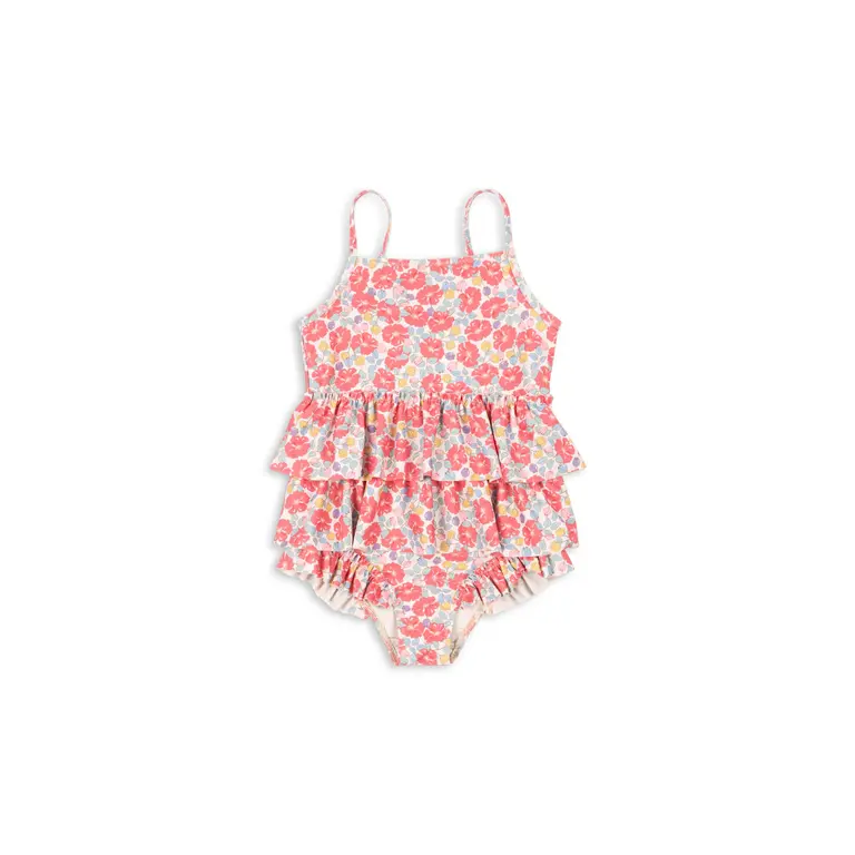 Konges Sløjd KONGES SLØJD badpak kind Manuca Frill swimsuit zwemkleding