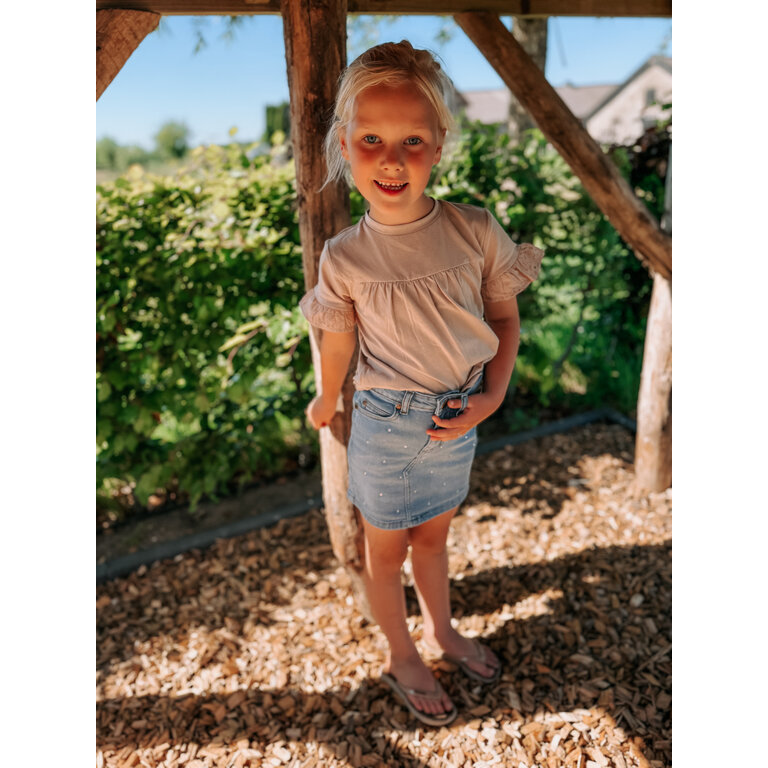Levv LEVV shirt meisje Sela T-shirt Sand zandkleur