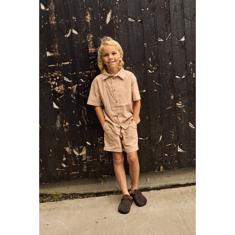 The New The New korte broek kind Ollie Short (gestreept)