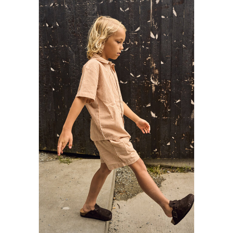 The New The New korte broek kind Ollie Short (gestreept)