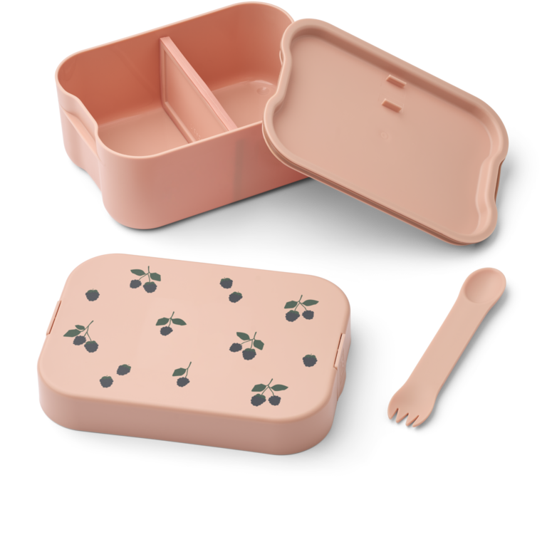 LIEWOOD Chelsey Printed Lunchbox Set | Berry / Pale Tuscany