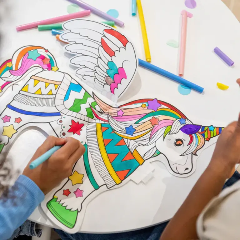 Ara Créative Ara Creative  Opblaasbare Kleurplaat | Eenhoorn