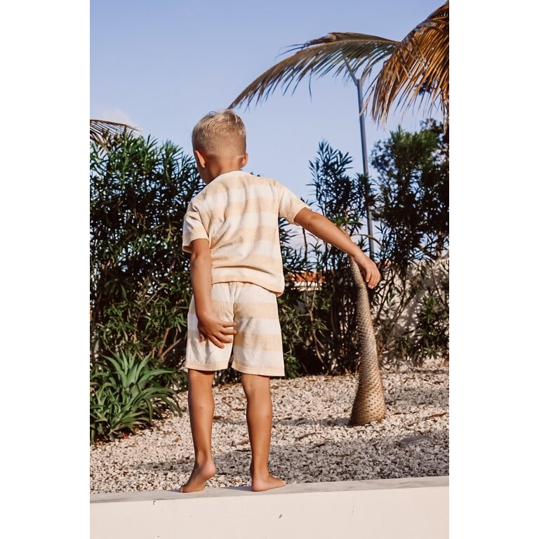 1+ in the family 1+ IN THE FAMILY korte broek baby Alessandro Peach perzik roze