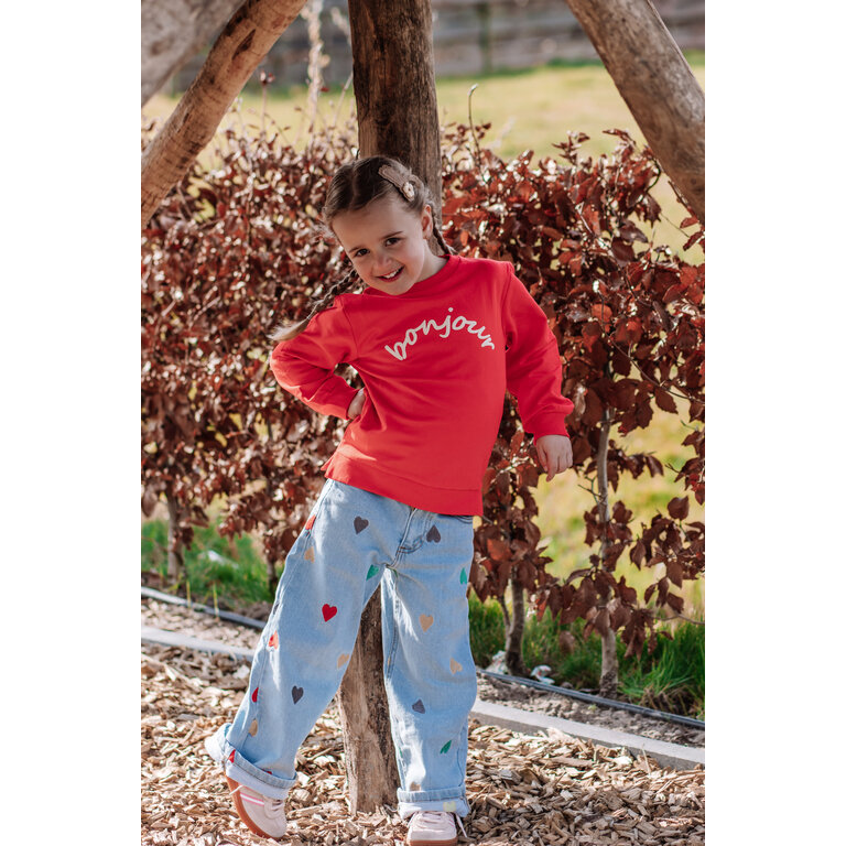 The New The New sweatshirt kind Nevada Sweatshirt Poppy Red (rood)