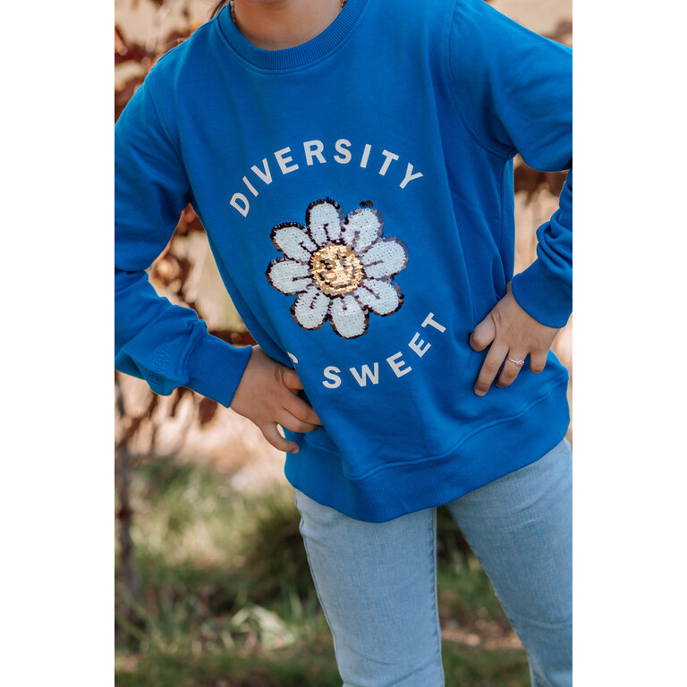 The New The New sweatshirt kind Norna Sweatshirt Daphne (blauw)