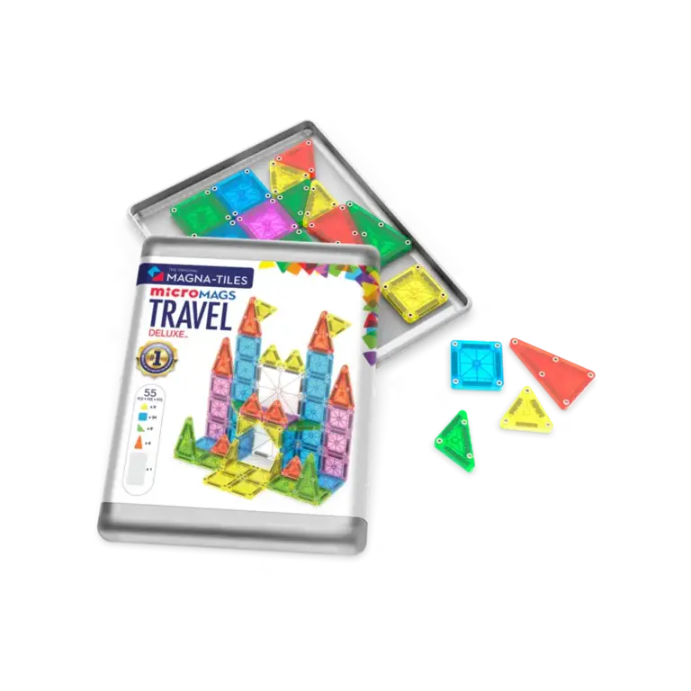 MAGNA-TILES Magna Tiles | Travel set de luxe | 55 stuks