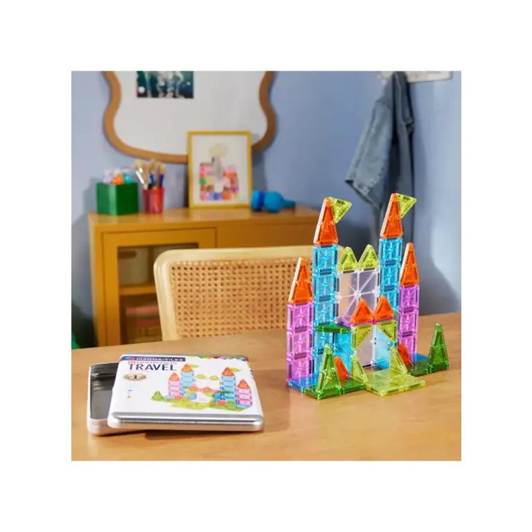 MAGNA-TILES Magna Tiles | Travel set de luxe | 55 stuks