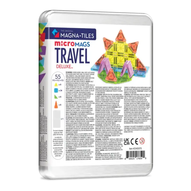 MAGNA-TILES Magna Tiles | Travel set de luxe | 55 stuks