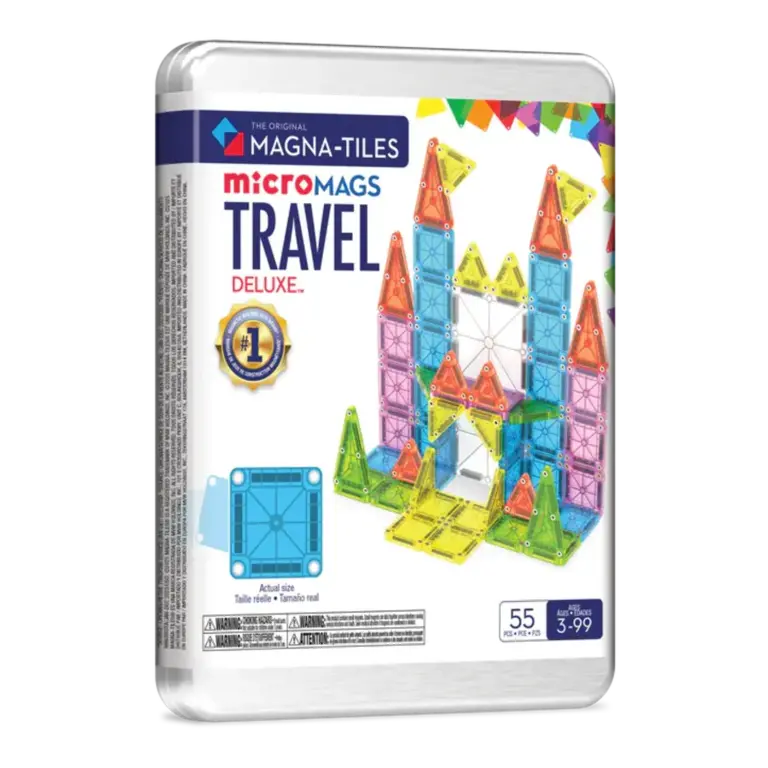 MAGNA-TILES Magna Tiles | Travel set de luxe | 55 stuks
