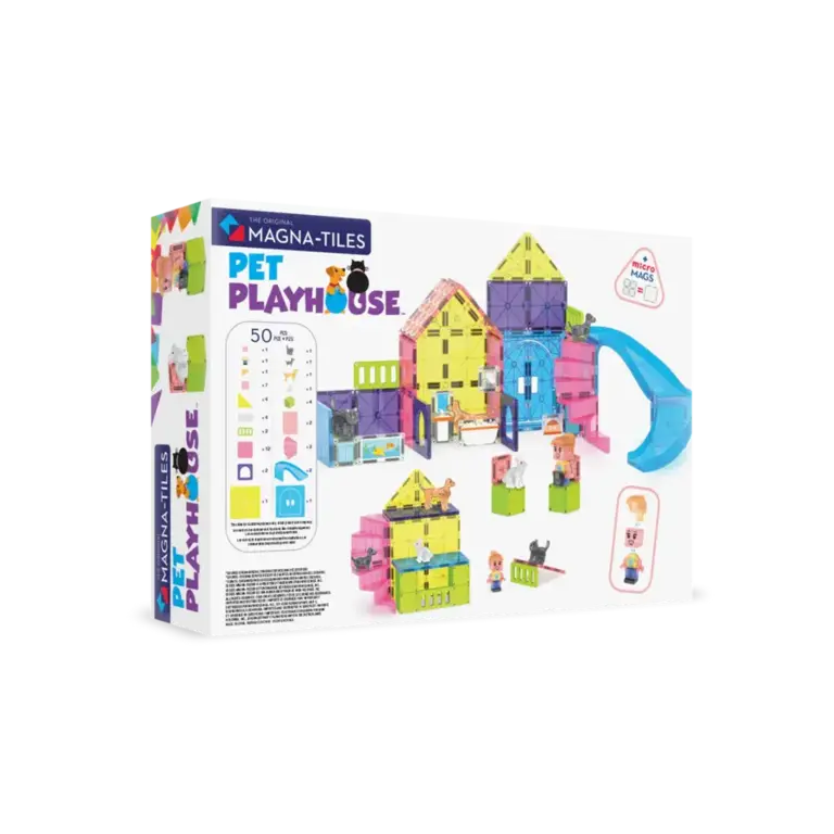 MAGNA-TILES Magna Tiles | Pet Playhouse | 50 stuks